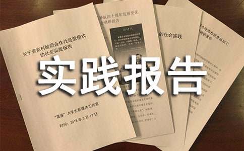 大学毛概社会实践报告范文